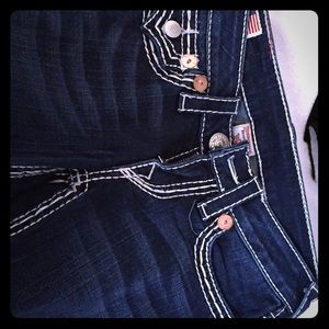 Navy blue True religion jeans size 24 - $20