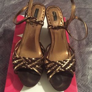 Exhilaration wedge sandals