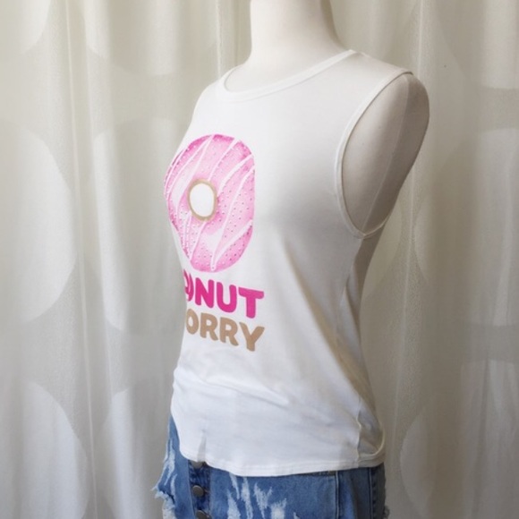 Donut Worry tank top - Picture 3 of 4