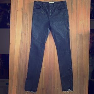 Black Free People Skinny Jeans
