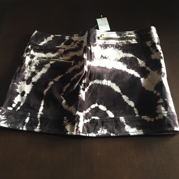 Tie-dye print mini Rachel Roy skirt - Picture 2 of 4