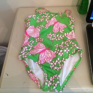 A brand new lily Pulitzer kids bathing suit