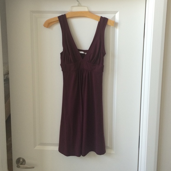 Susana Monaco maroon dress