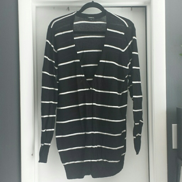 Torrid Sweaters Blackwhite Striped Boyfriend Cardigan torrid sweaters blackwhite striped boyfriend cardigan