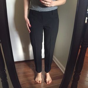 GAP Slim Cropped Black Dress Pants