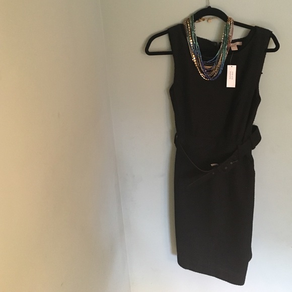 Gorgeous Black Banana Republic Sheath Dress!