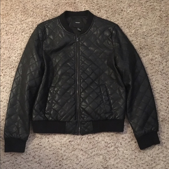 Forever 21 leather like Jacket