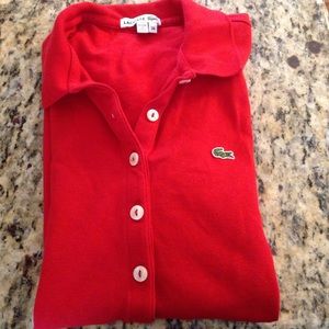 Lacoste Women's Short Sleeve Polo