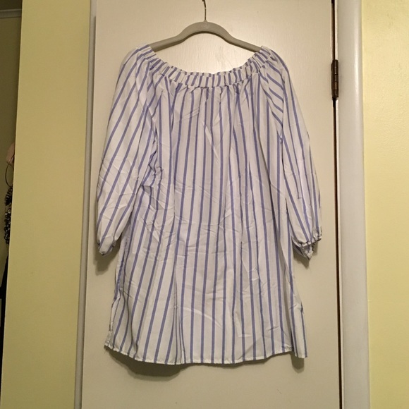 Off the shoulder tunic/dress