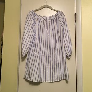 Off the shoulder tunic/dress