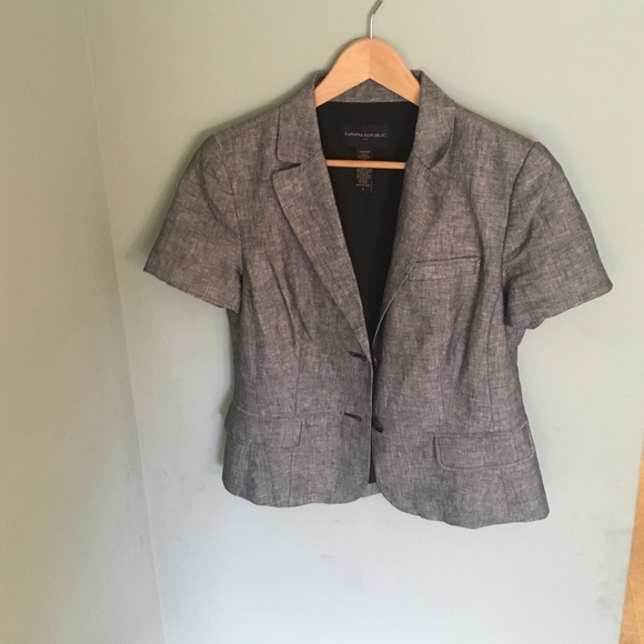 Banana Republic Short Sleeved Jacket