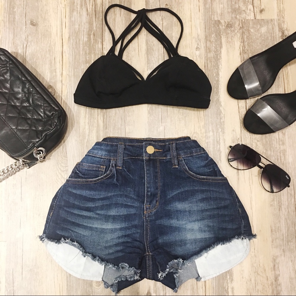 Black Starburst Bralette