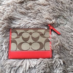 SOLD Coach Change/Card Wallet