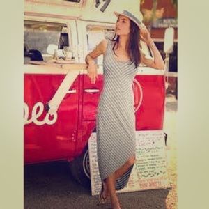 Athleta striped dress