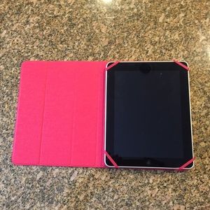 Red iPad case
