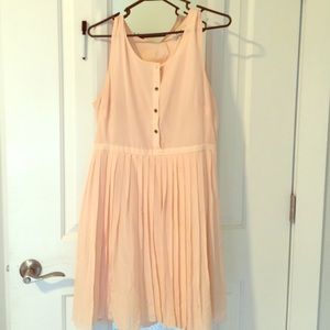 Size 12 blush colored Madewell dress