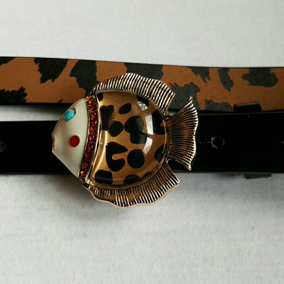 Betsey Johnson Accessories - Betsey Johnson Fish Belt