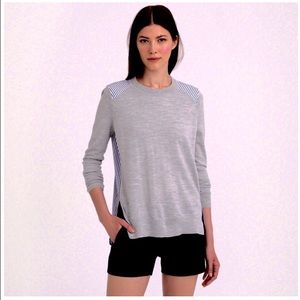 J Crew Mixed Media Sweater