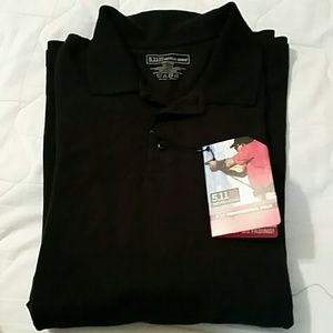 Mens 5.11 tactical series 2xl black polo