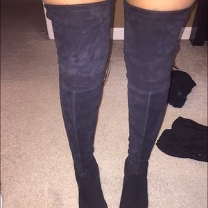 Stuart Weitzman Black Knee High Boots