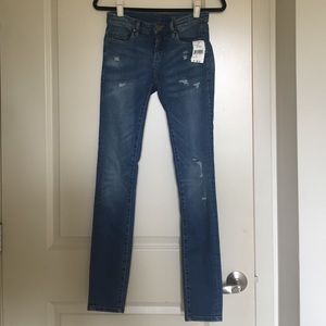 Medium wash jeans