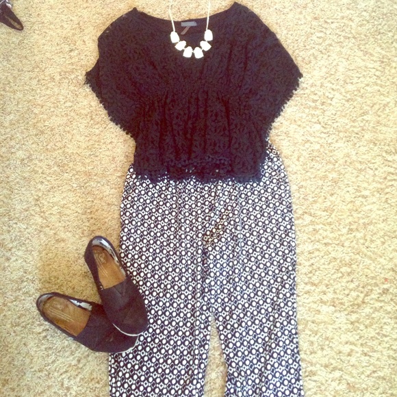 Printed Pants
