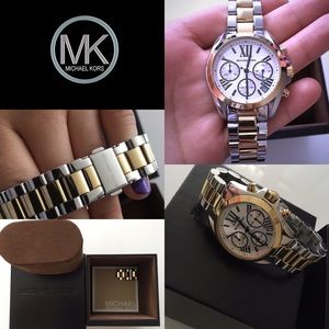 Authentic Michael Kors Runway Chronograph Watch!😍