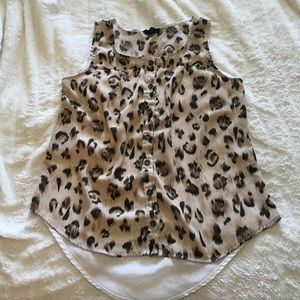 Animal print tanktop