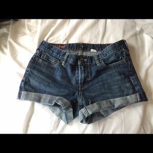J crew stretch shorts