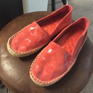 Women's Coach signature Espadrilles