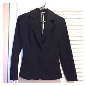 A. Byer black blazer/suit coat