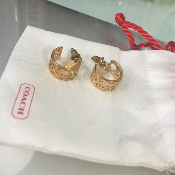 Coach earrings