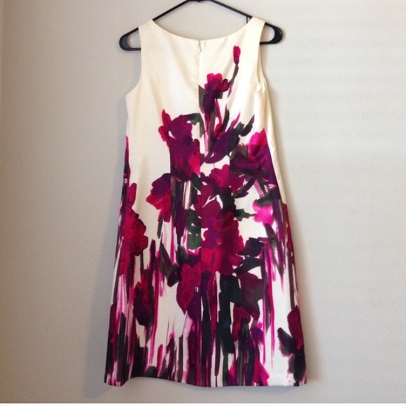 Floral Sheath Tank Dress - Picture 3 of 4