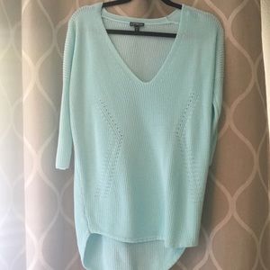 Express turquoise sweater