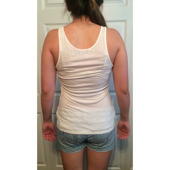 Off White Ruffled Top - Picture 2 of 3