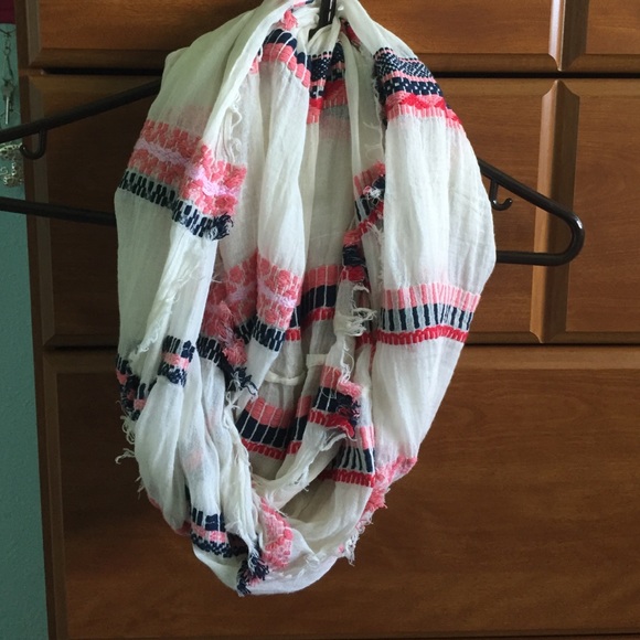 American Eagle Outfitters Accessories - American Eagle Stripped Infinity Scarf