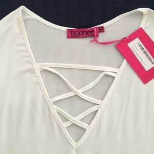Boohoo Long Sleeve Tee - never worn