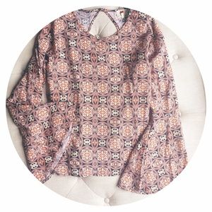 Bell Sleeve Top