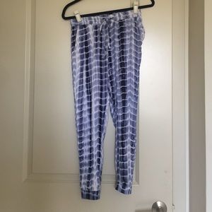 Tie dye stretchy pants