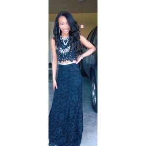 The prom dress I am selling brand is Giovanni.