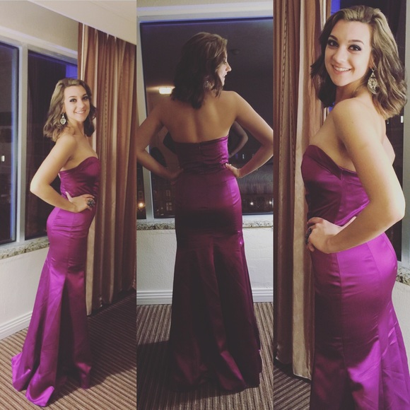 Dessy After Six Mermaid Dress Prom