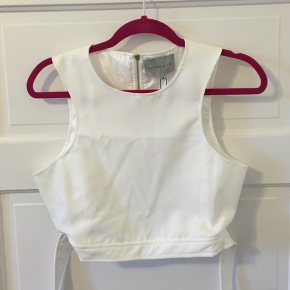 Brand NWT Lavish Alice Trendy CropTop from REVOLVE