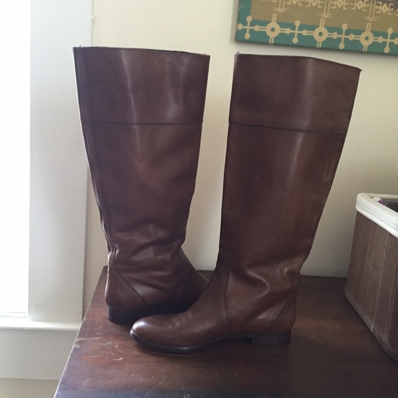 Jcrew leather riding boots - Picture 3 of 3