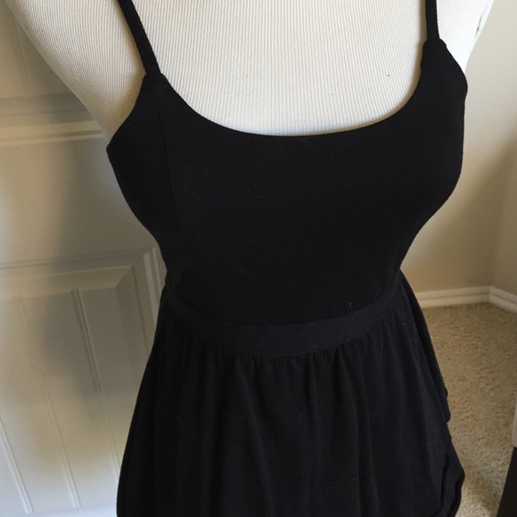 Roxy black tiered ruffle dress - Picture 4 of 4