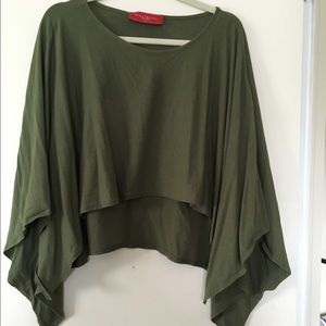LAST CHANCE! Crop poncho - AKIRA Red Label