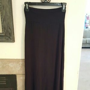 Long Black Maxi Skirt