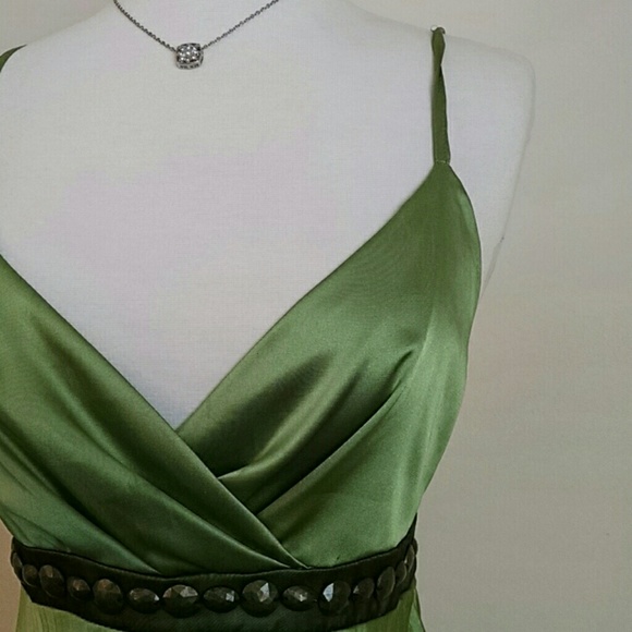* HP Girly Girl* Paradis Light Green Dress - Picture 2 of 4