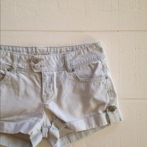 Pinstripe Shorts