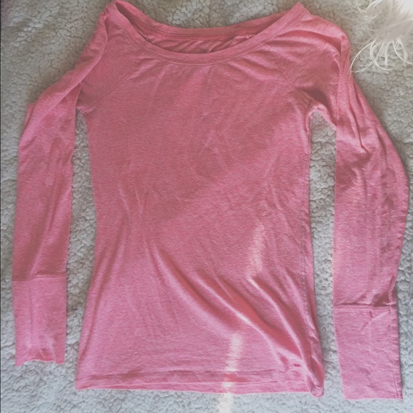 Pink American eagle long sleeve tee