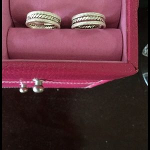 Sterling silver toe ring set